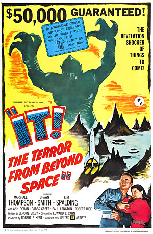 "IT! THE TERROR FROM BEYOND SPACE movie review