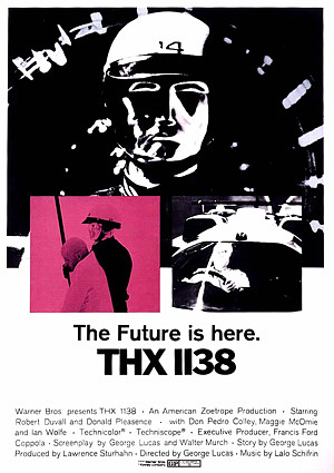 THX 1138 movie poster