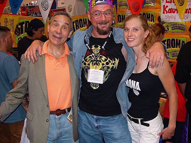 Lloyd, Feo, and Tromette at the San DIego Comic Con