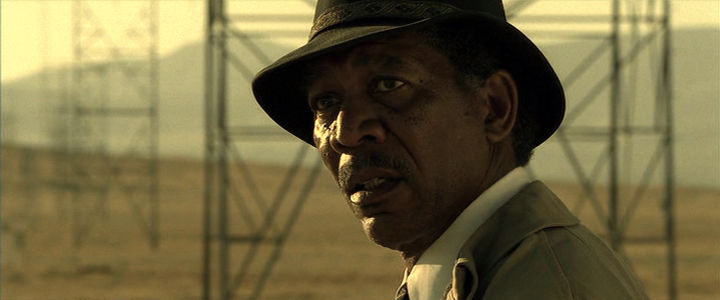 Morgan Freeman in Se7en