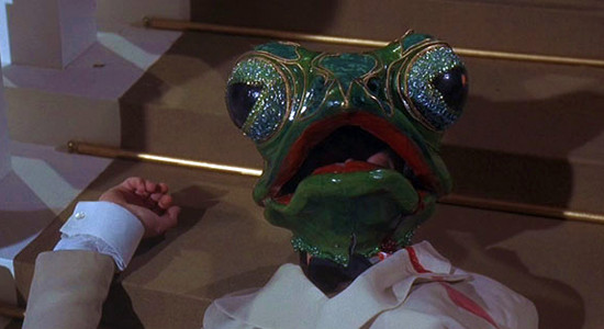 deadly Frog costume mask