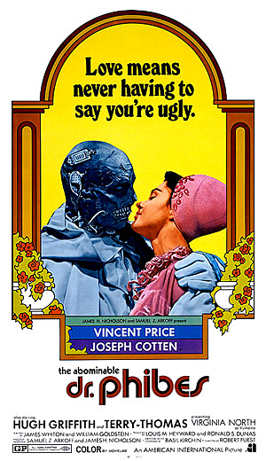 THE ABOMINABLE DR. PHIBES movie review