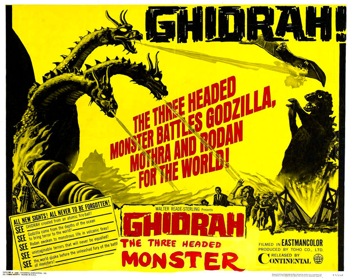 KING GHIDORAH: THE 3-HEADED MONSTER