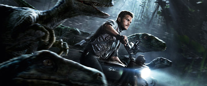 Chris Pratt in Jurassic World