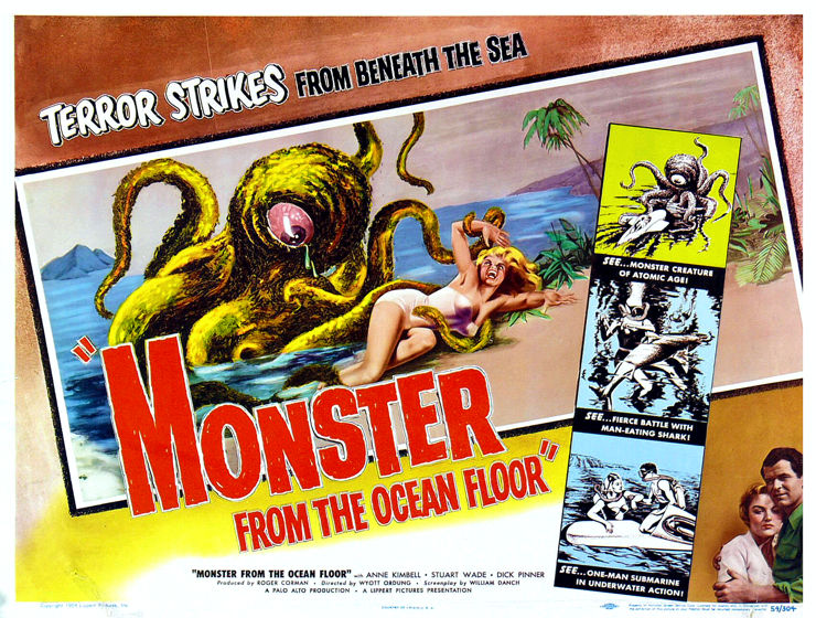 MONSTER FROM THE OCEAN FLOOR