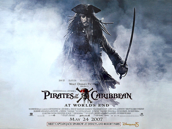 THE PIRATES OF THE CARIBBEAN: AT WORLD'S END