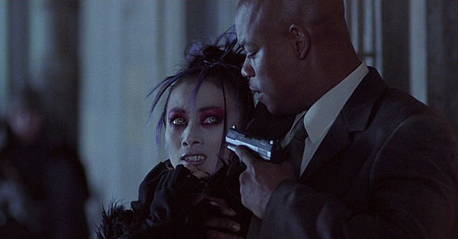 Bai Ling and Bokeem Woodbine